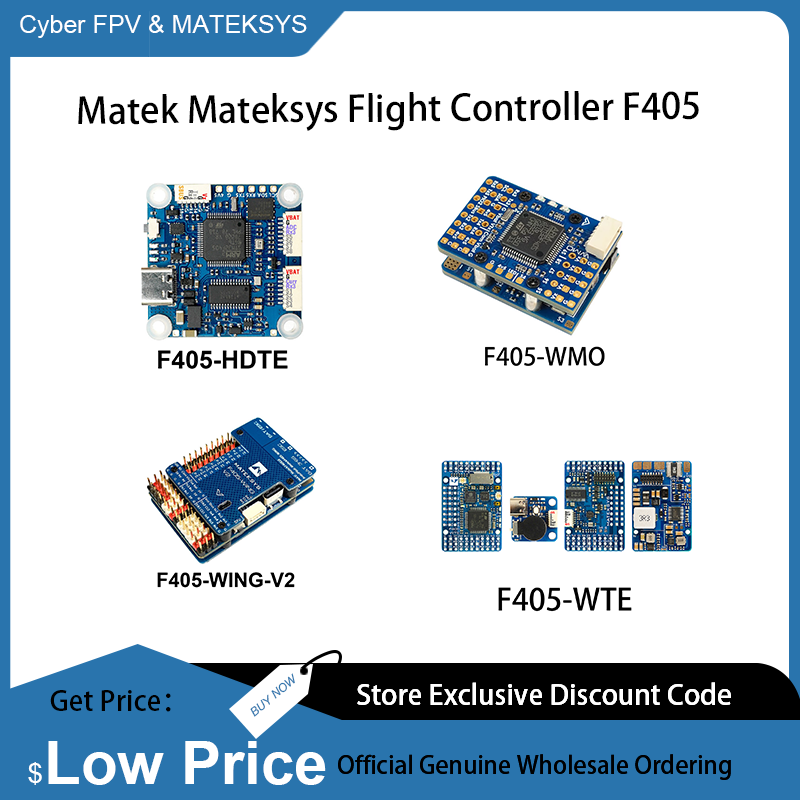Drone Compass - Matek Mateksys Flight Controller F405-HDTE F405-WTE