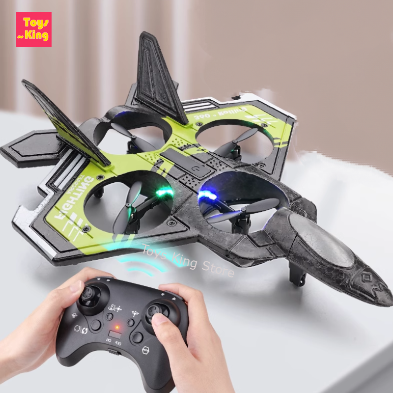 Drone Led Light - S98 RC Foam Stunt Aircraft Toy