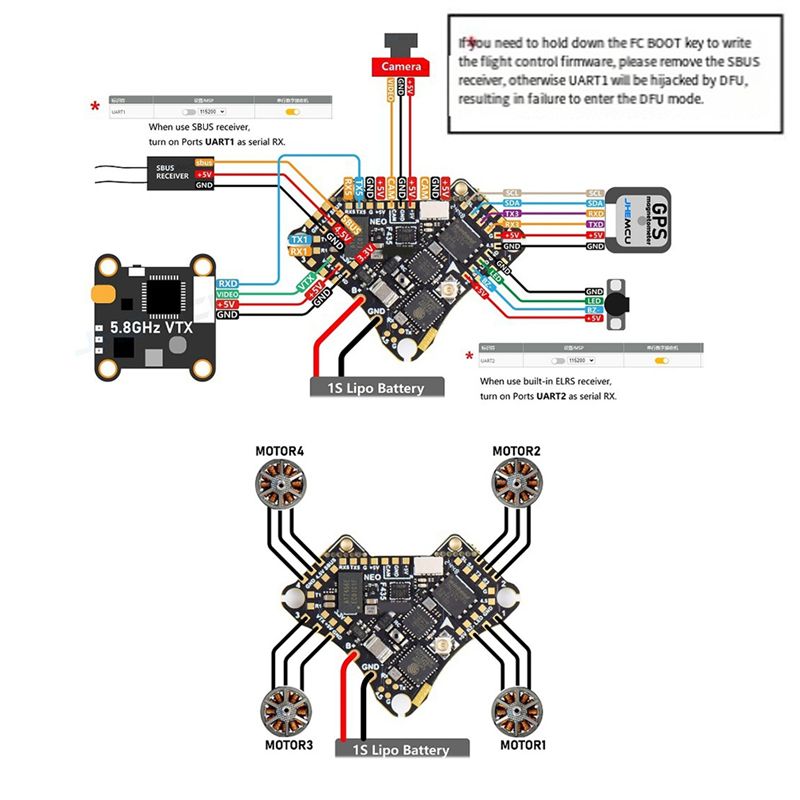 FBIL-F435 NEO 1S AIO Flight Co - Drone Flight Controller incelemesi ve fiyatı