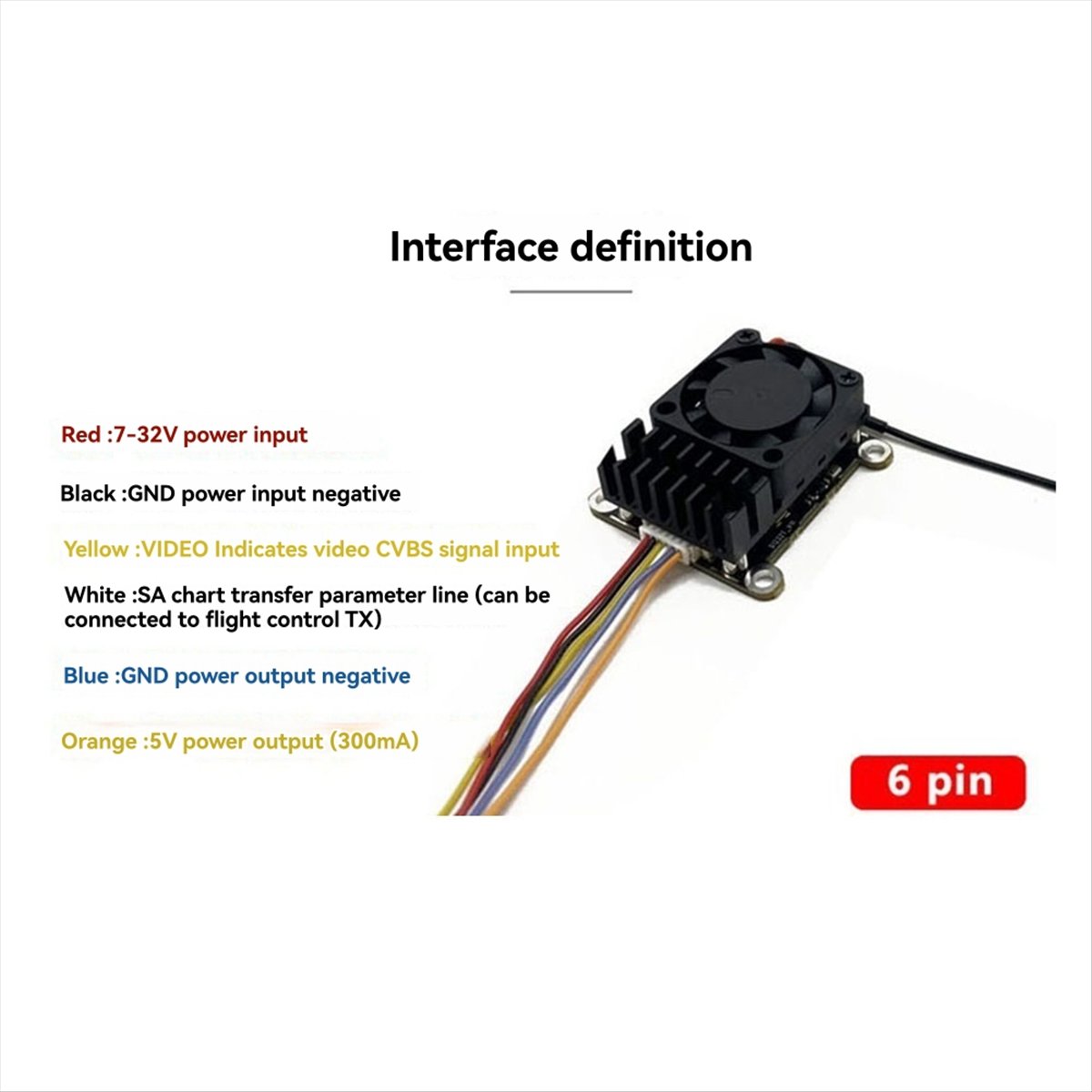 5.8G 2W VTX 2000mW FPV Video T - Drone Transmitter incelemesi ve fiyatı