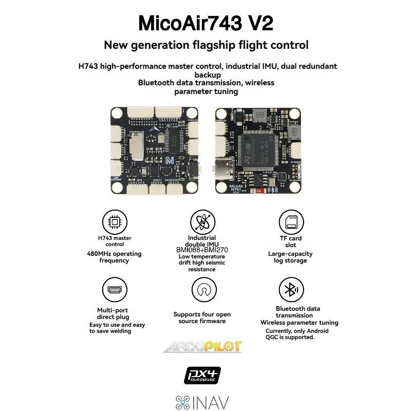 MicoAir743 V2   Flight Control - Drone Flight Controller incelemesi ve fiyatı