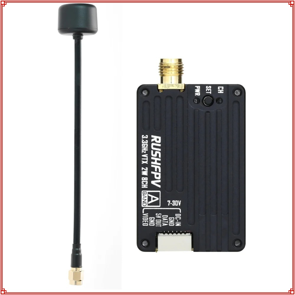 2026 New RUSHFPV 3.3G 2W VTX T - Drone Antenna incelemesi ve fiyatı