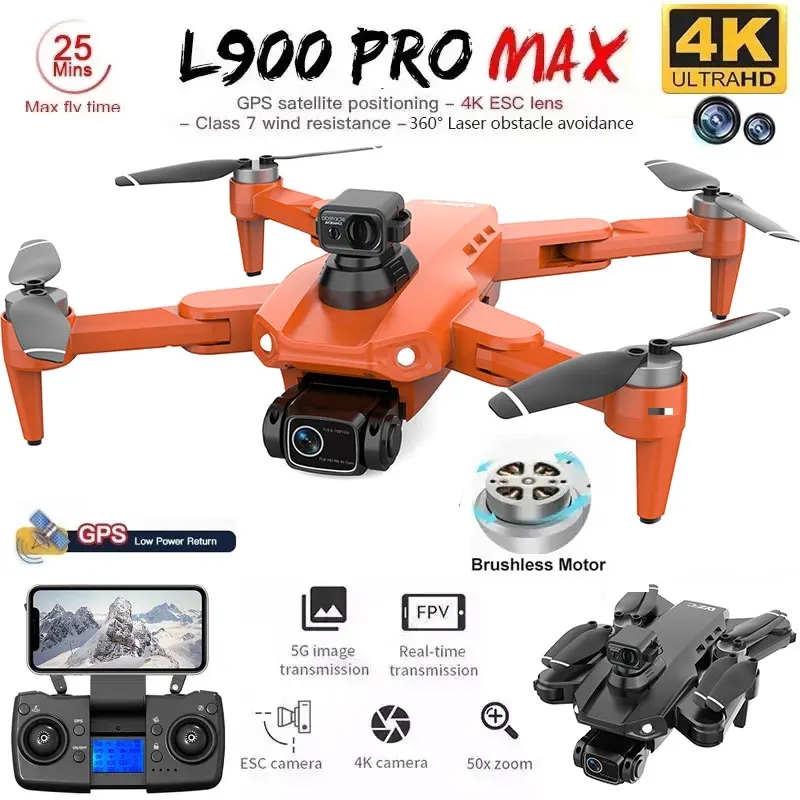 L900 Pro MAX GPS Drone 4K Prof - Drone Gps Module incelemesi ve fiyatı