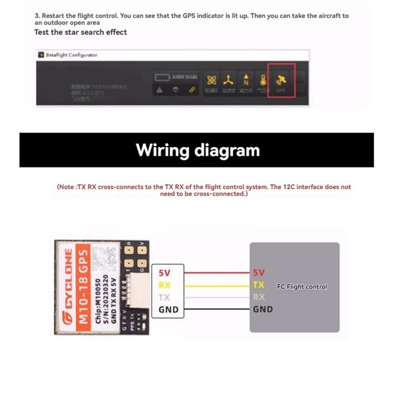 SQPP-M1018 M10 GPS Module With - Drone Compass incelemesi ve fiyatı