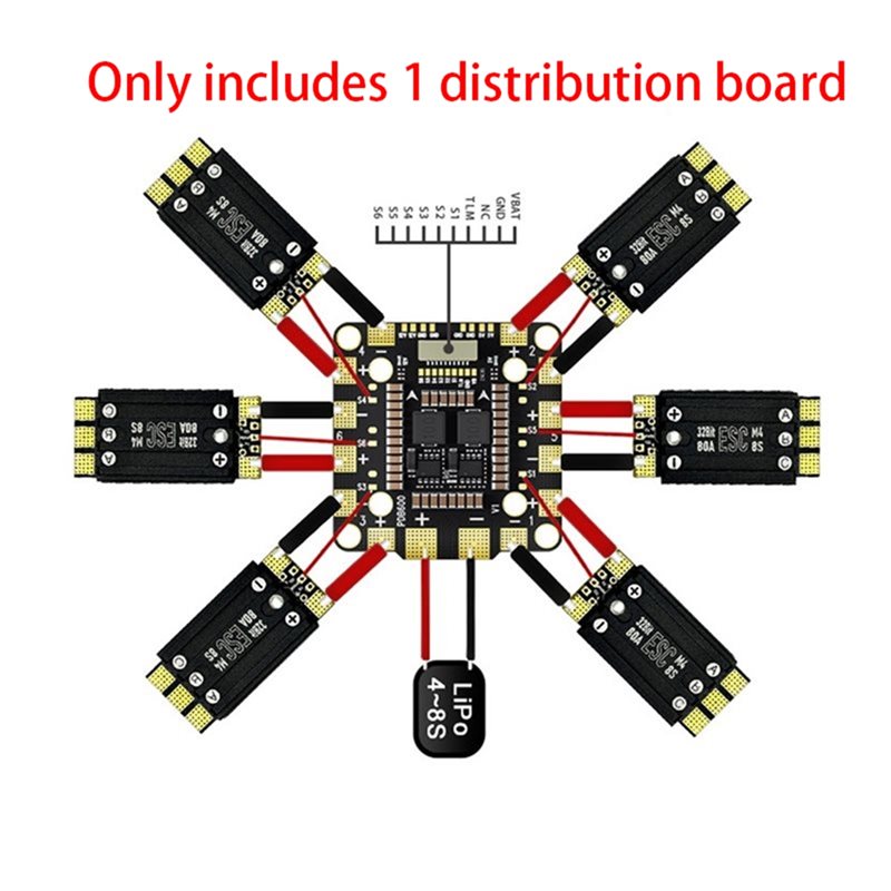 【CYBER MONDAY】1 Pc PDB600A 8S  - Drone Power Distribution Board incelemesi ve fiyatı