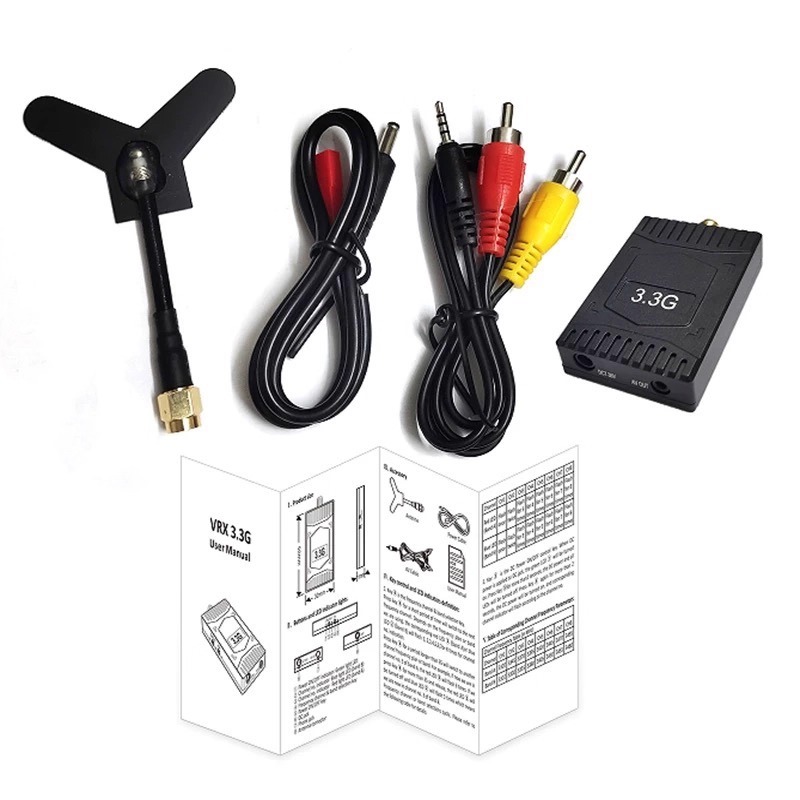 3.3GHz FPV VTX/VRX  3W Analog  - Drone Transmitter incelemesi ve fiyatı