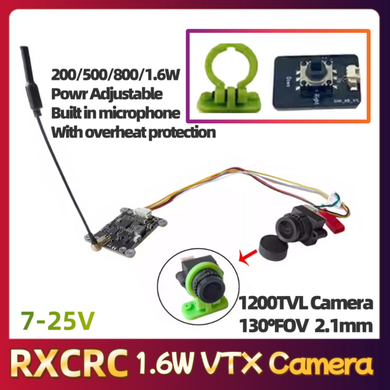 RXCRC 5.8G Module 48CH 1.6W VT - Drone Frame incelemesi ve fiyatı