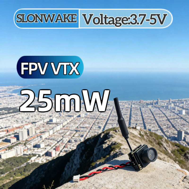 SLONWAKE FPV 25mW power simula - Drone Camera incelemesi ve fiyatı