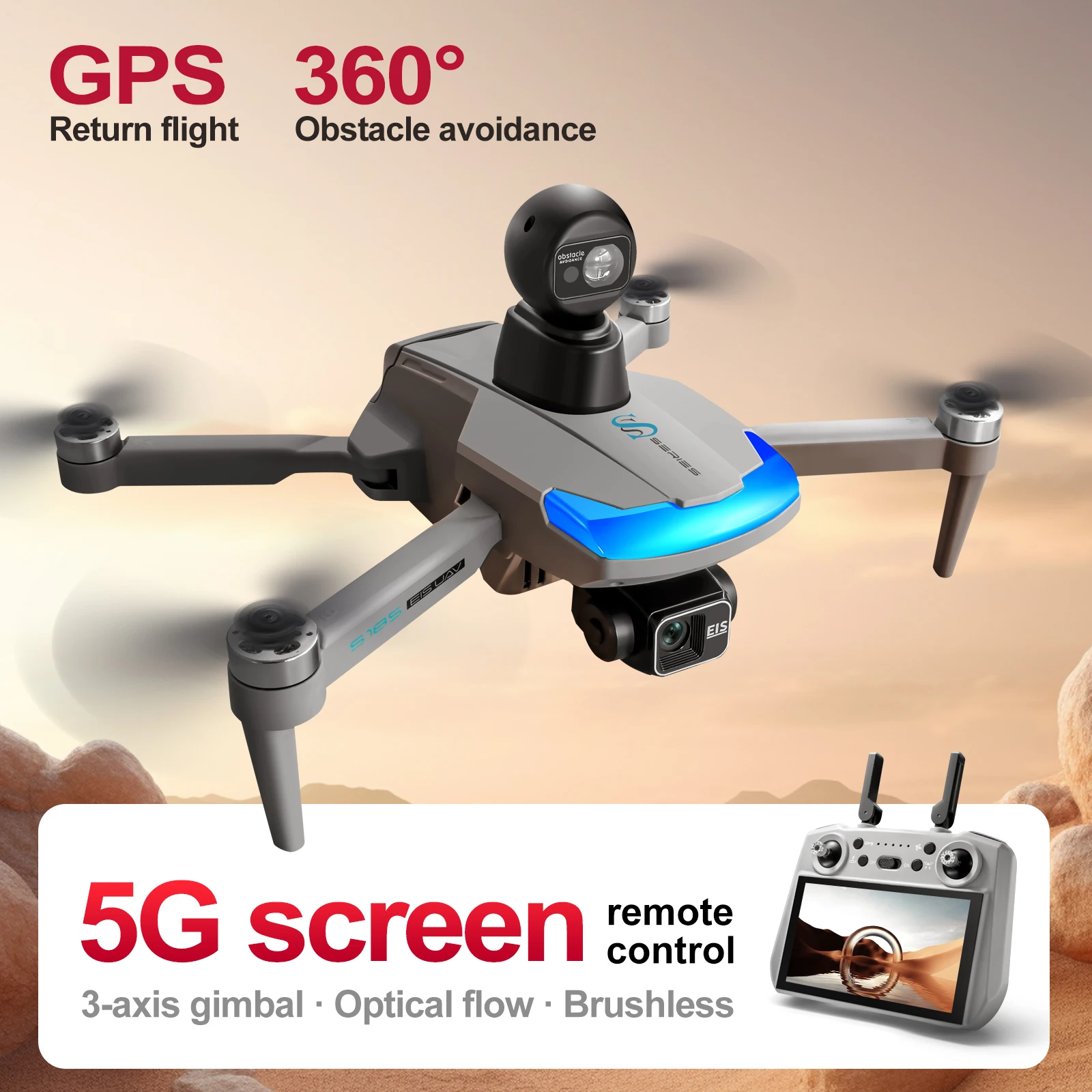 S185 Professional Drone 2.7K H - Drone Gps Mount incelemesi ve fiyatı