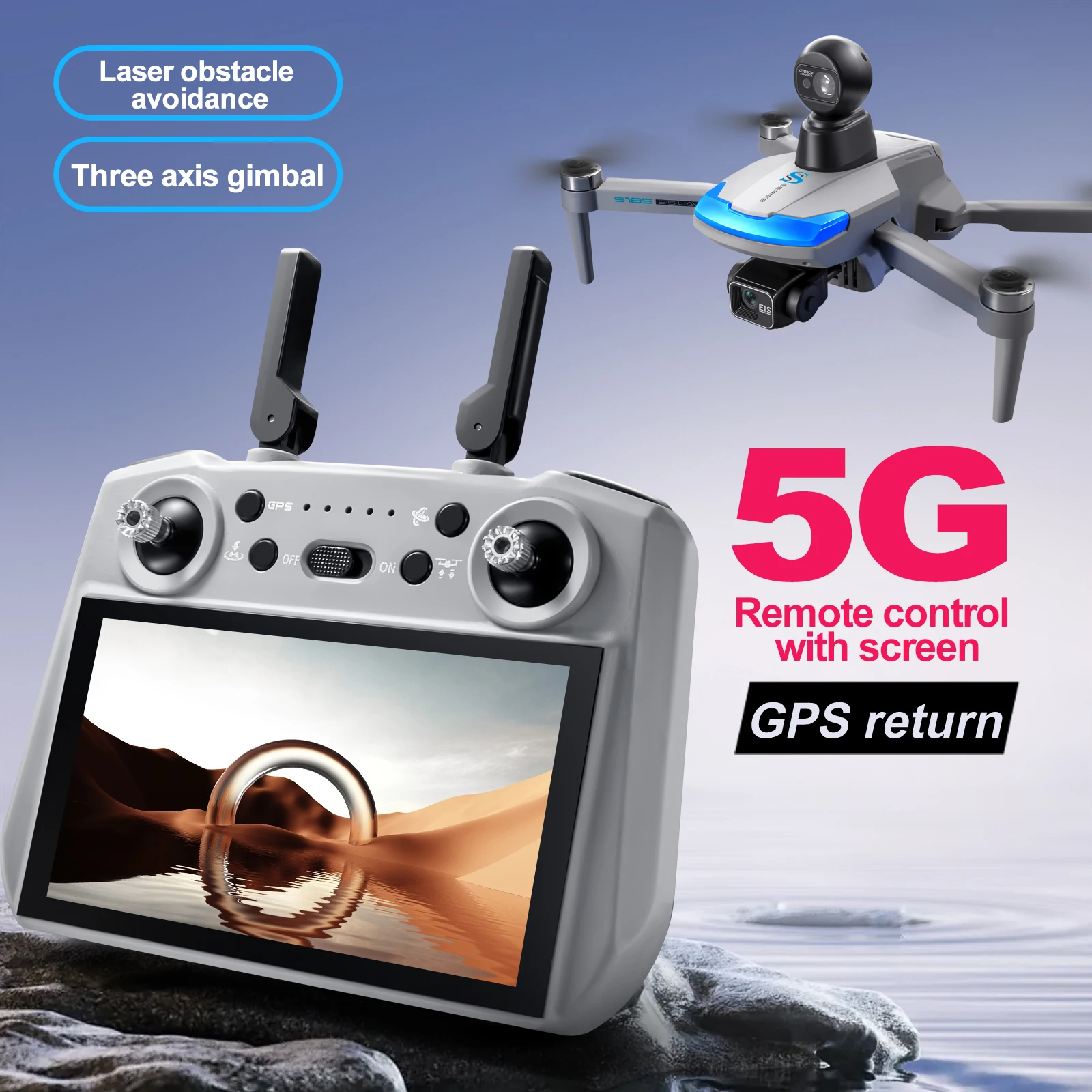 S185 Professional Drone 2.7K H - Drone Gps Mount incelemesi ve fiyatı