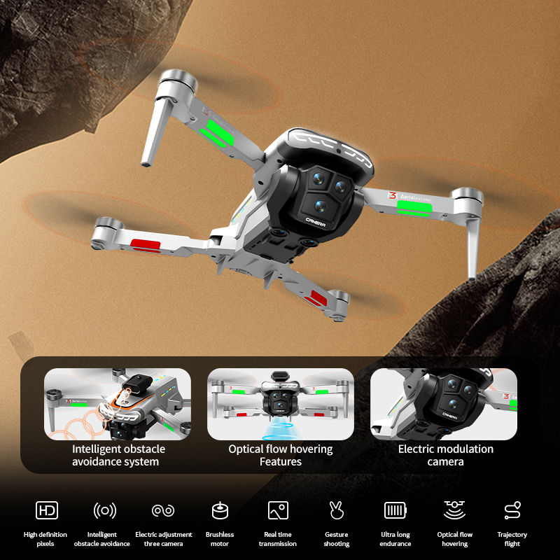 M3 Professional Drone 4K HD Ae - Drone Gimbal incelemesi ve fiyatı