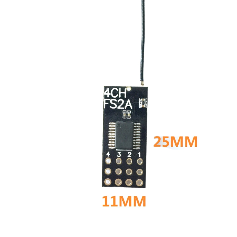 Flysky FS2A Mini Receiver 4CH  - Drone Battery incelemesi ve fiyatı