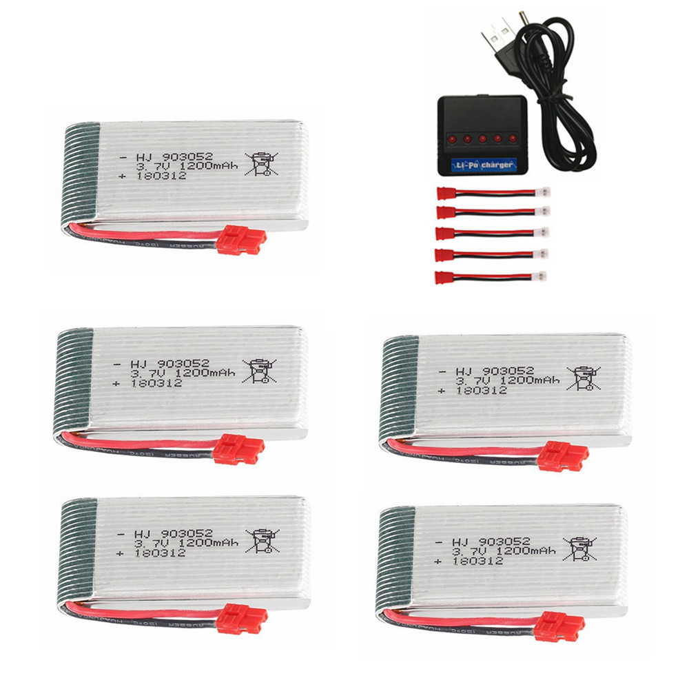3.7V 1200mAh 903052 lipo batte - Drone Charger incelemesi ve fiyatı