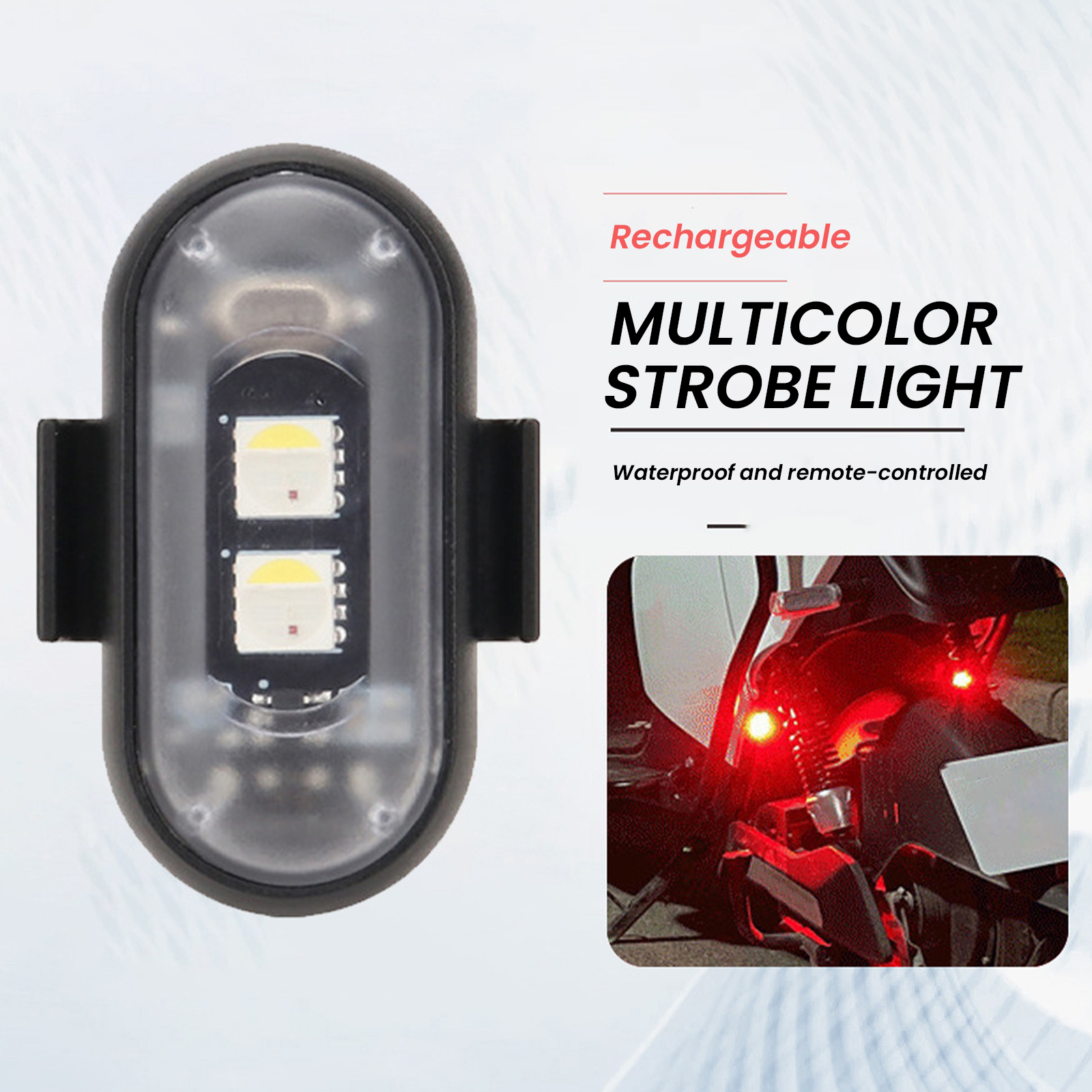 2/4/6PCS Wireless LED Strobe L - Drone Led Light incelemesi ve fiyatı