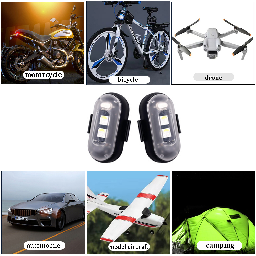 10x 4x 8Colors Wireless LED Dr - Drone Led Light incelemesi ve fiyatı