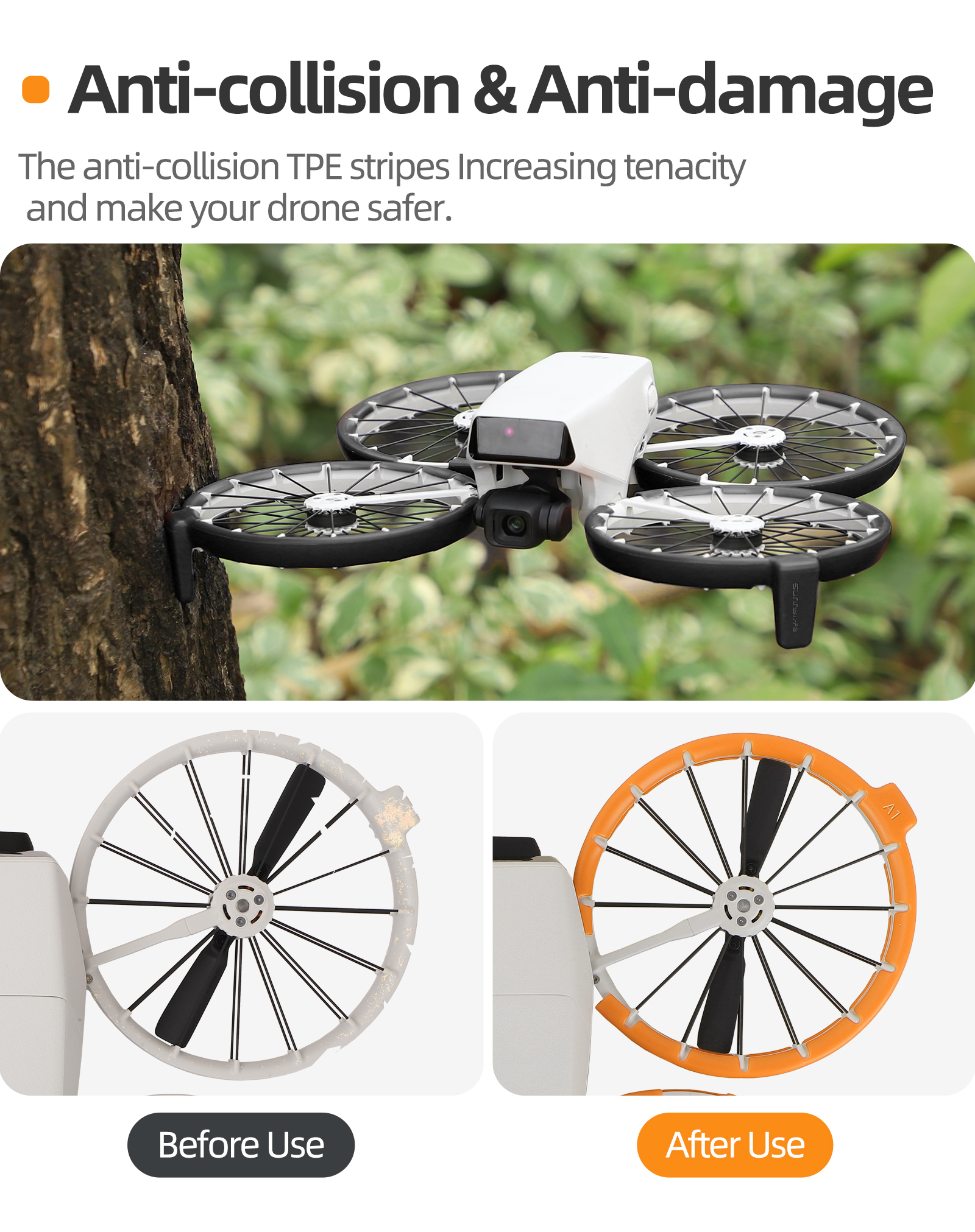 For DJI Flip Anti-collision Pr - Drone Propeller Guard incelemesi ve fiyatı