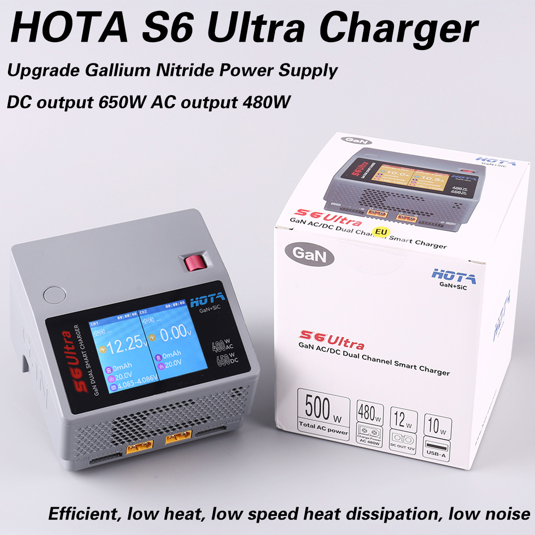 HOTA S6 Ultra Gallium Nitride  - Drone Charger incelemesi ve fiyatı