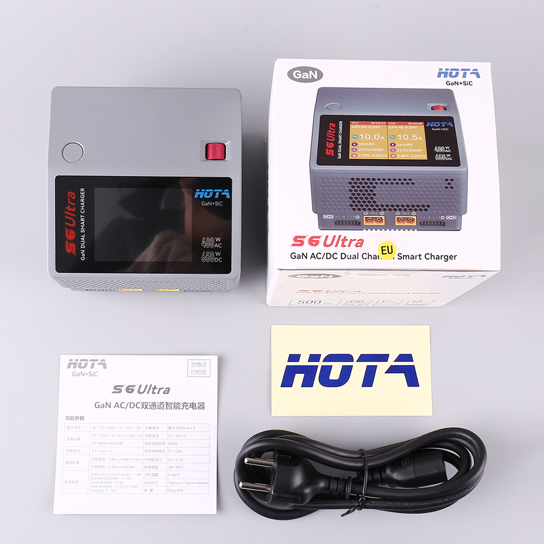 HOTA S6 Ultra Gallium Nitride  - Drone Charger incelemesi ve fiyatı