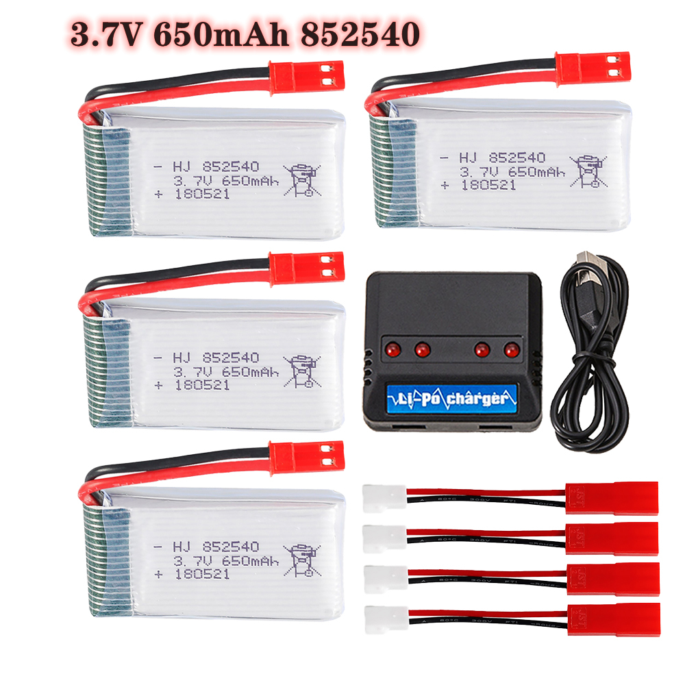 3.7v 650mAh 852540 Lipo Batter - Drone Charger incelemesi ve fiyatı