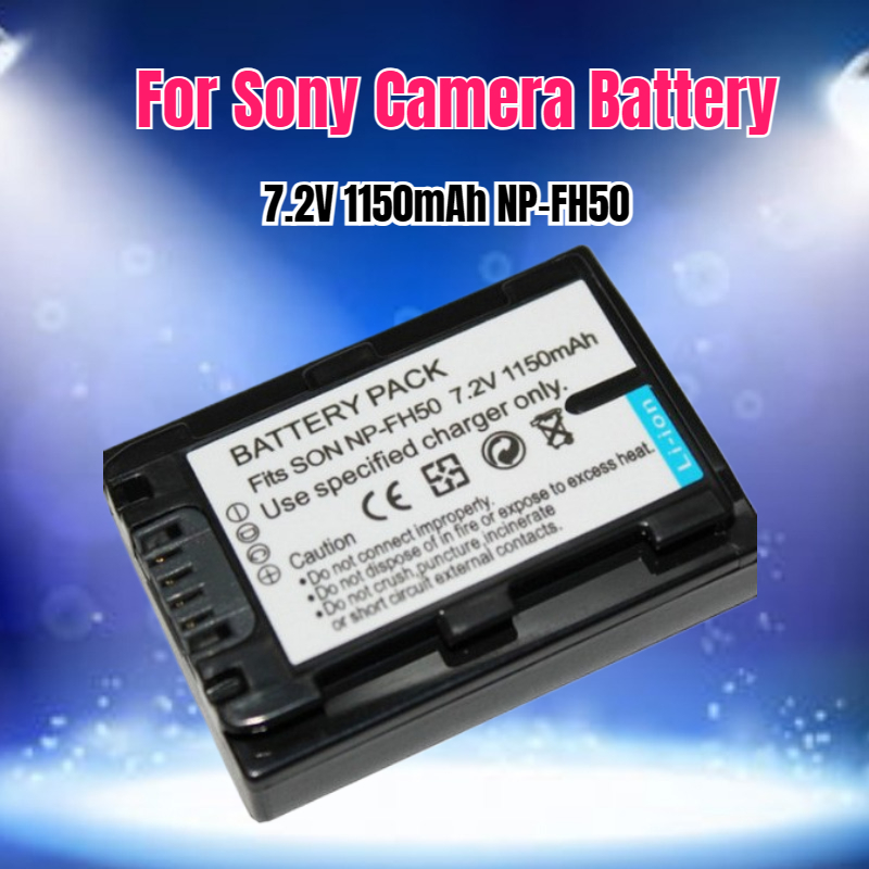 7.2V 1150mAh NP-FH50 Camera Ba - Drone Camera incelemesi ve fiyatı