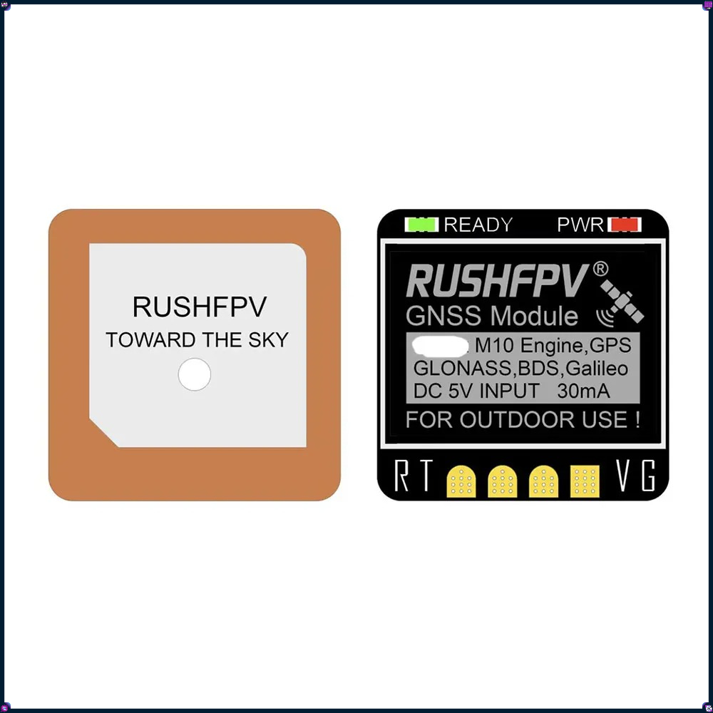 1-4Pcs RUSHFPV MINI M10 GPS Mo - Drone Antenna incelemesi ve fiyatı