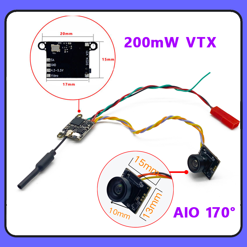 SLONWAKE 5.8G 1200TVL FPV Came - Drone Frame incelemesi ve fiyatı