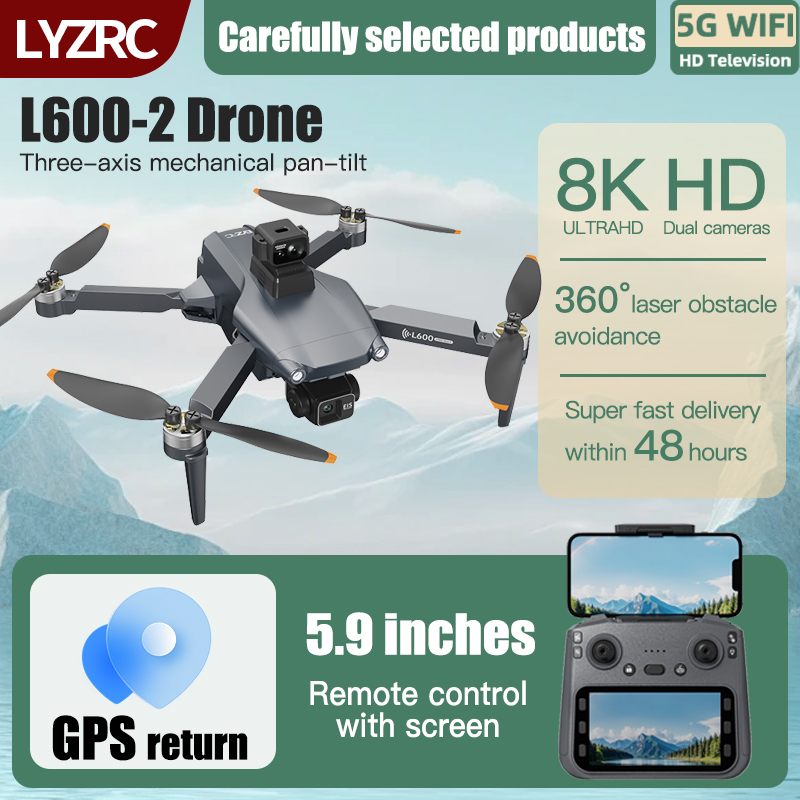 LYZRC L600-2 MAX GPS Drone 3-A - Drone Gps Mount incelemesi ve fiyatı