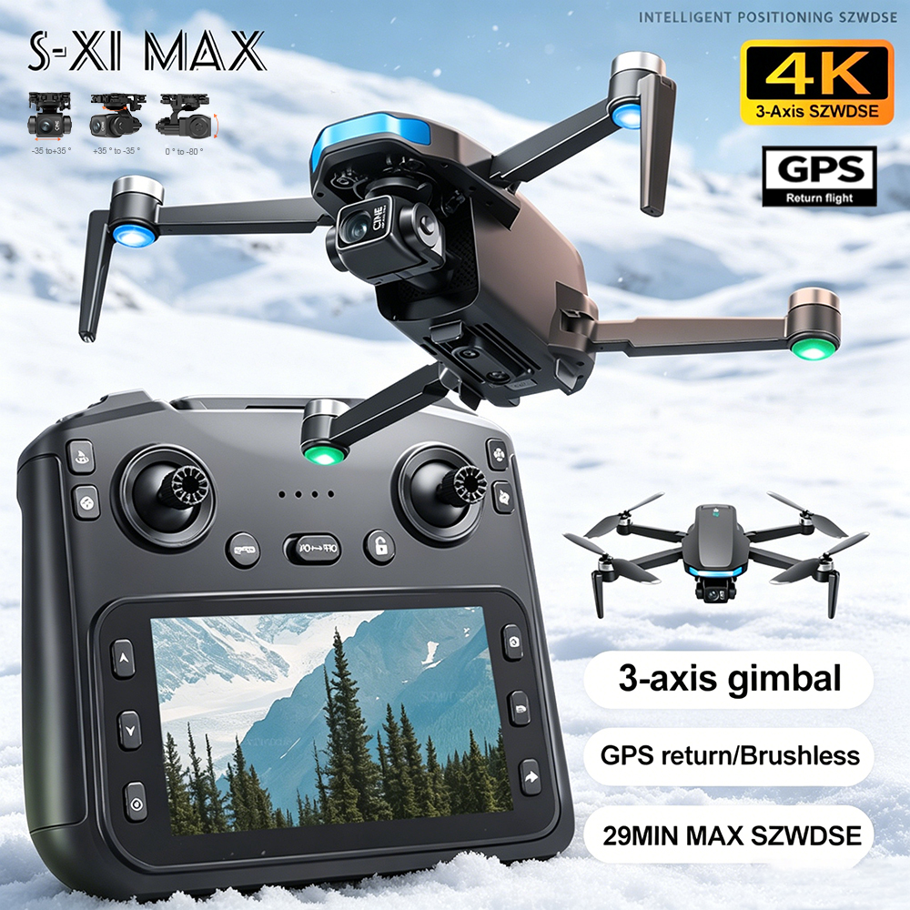 New S-X1 MAX Drone GPS 8K Prof - Drone Gps Mount incelemesi ve fiyatı