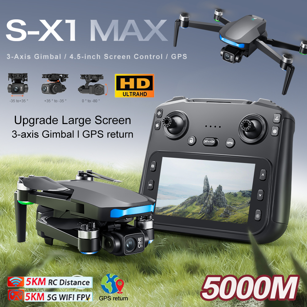 New S-X1 MAX Drone GPS 8K Prof - Drone Gps Mount incelemesi ve fiyatı