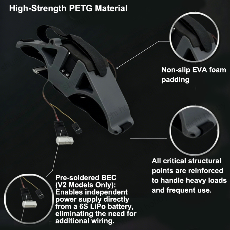 1PCS Strap-type FPV Drone PWM- - Drone Battery Strap incelemesi ve fiyatı