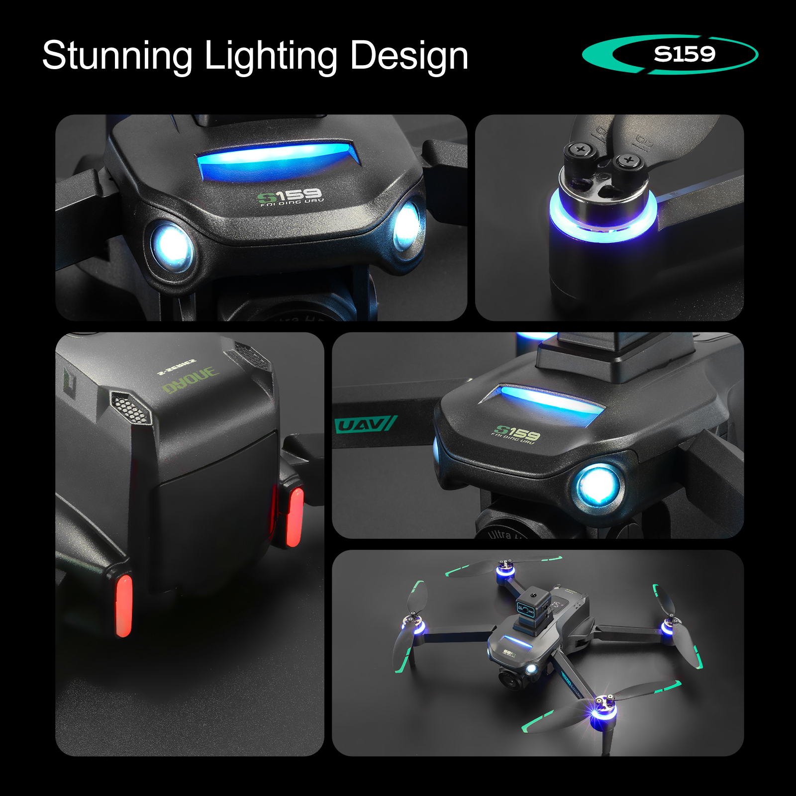 S159 GPS Drone 4K Profesional  - Drone Gps Mount incelemesi ve fiyatı